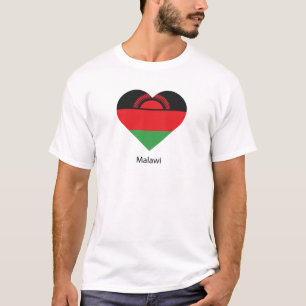 Camiseta Eu amo o Malawi