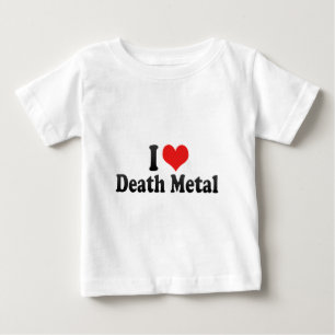 Camiseta Eu amo o metal da morte