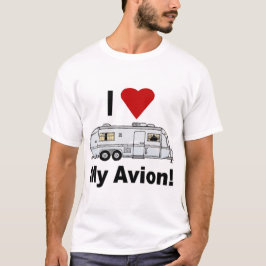 Camiseta Eu amo o meu Avion-fullrig