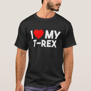 Camiseta Eu Amo O Meu Casal De Amante de os animais Engraça