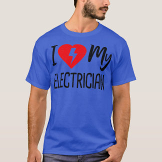 Camiseta Eu Amo O Meu Eletricista