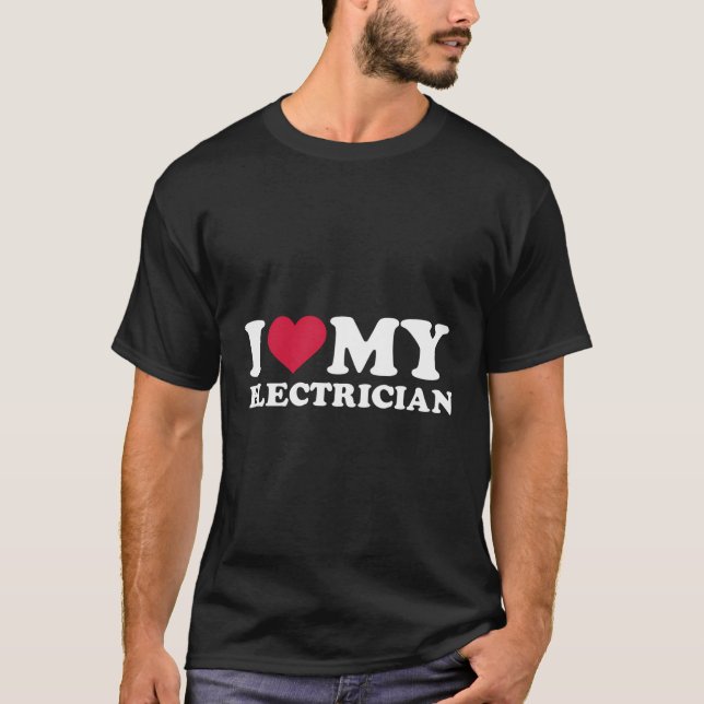 Camiseta Eu Amo O Meu Eletrônico (Frente)