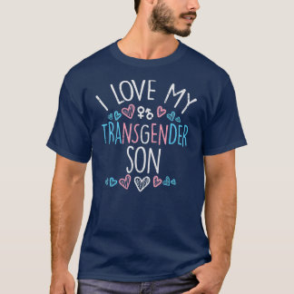 Camiseta Eu Amo O Meu Filho Transgênero, Orgulho Trans, Pai