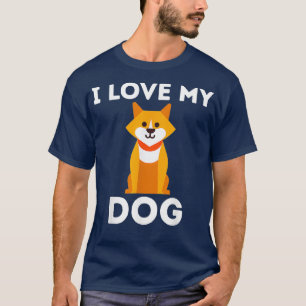 Camiseta Eu Amo O Meu Hammy Engraçado Pet Lover