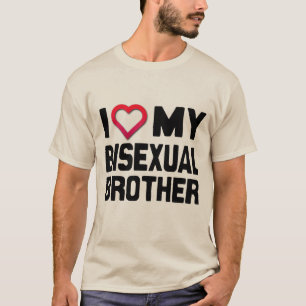CAMISETA EU AMO O MEU IRMÃO BISEXUAL -