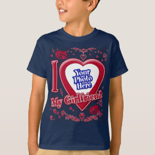 Camiseta Eu Amo O Meu Marinho Namorada