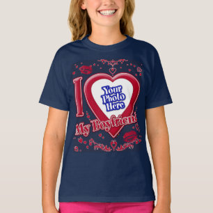 Camiseta Eu Amo O Meu Marinho Namorado