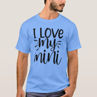 Camiseta Eu amo o meu mini01