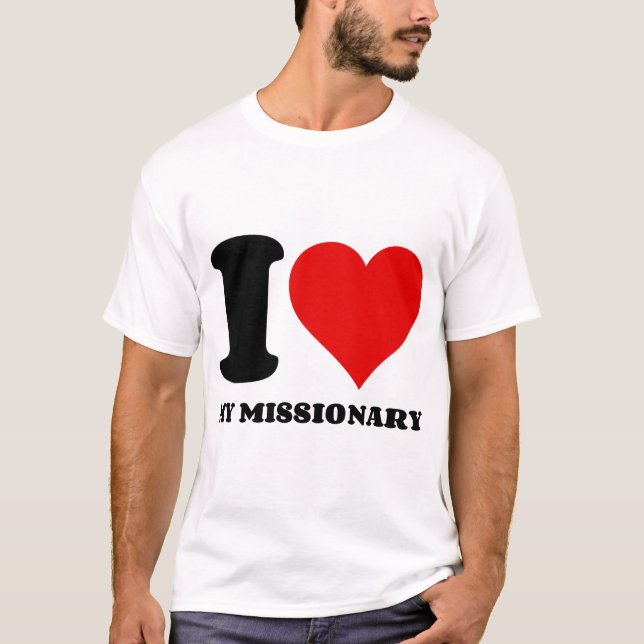 CAMISETA EU AMO O MEU MISSIONÁRIO (Frente)