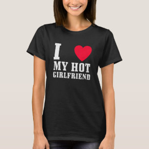 Camiseta Eu Amo O Meu Namorado Quente 1