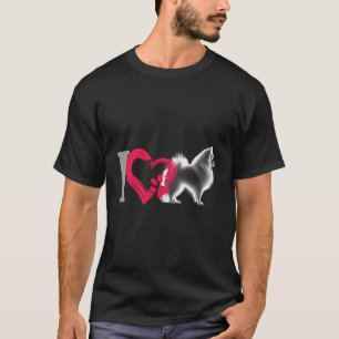 Camiseta Eu Amo O Meu Pomerano