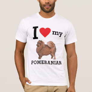Camiseta Eu Amo O Meu Pomerano