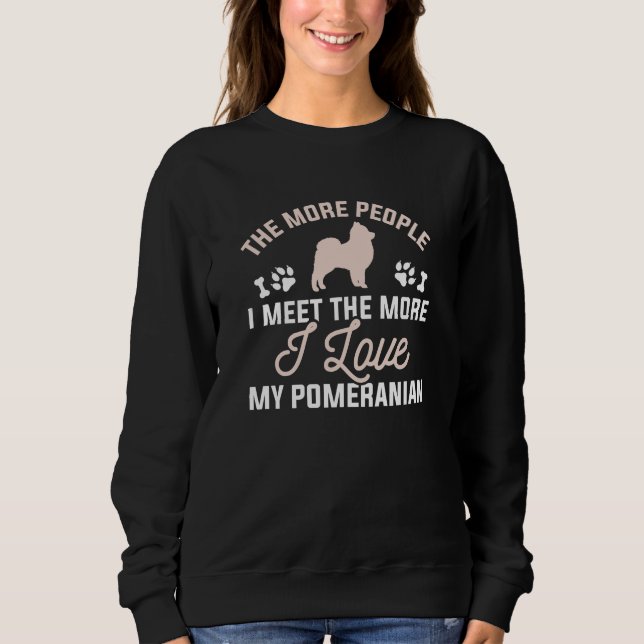 Camiseta Eu Amo O Meu Pomerano (Frente)