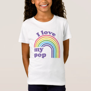 Camiseta Eu Amo O Meu Pop - Cotovelo