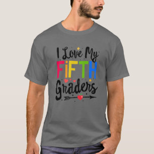 Camiseta Eu Amo O Meu Professor Do Quinto Grêmio Da 5