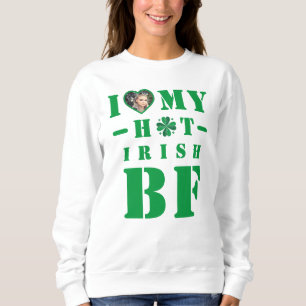 Camiseta Eu Amo O Meu Quente Namorado irlandês