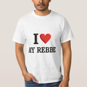 Camiseta Eu amo o meu Rebbe
