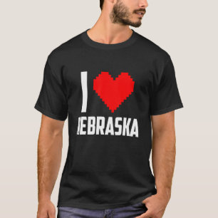 Camiseta Eu amo o Nebraska