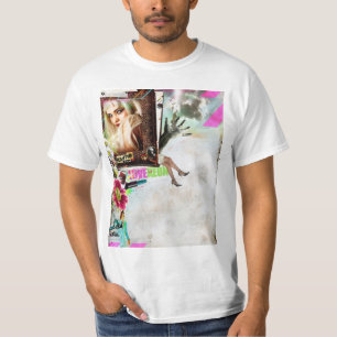 Camiseta eu amo o néon