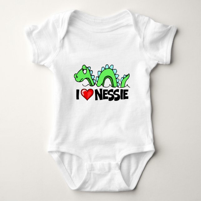Camiseta Eu amo o Nessie (Frente)