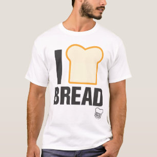 Camiseta Eu amo o pão