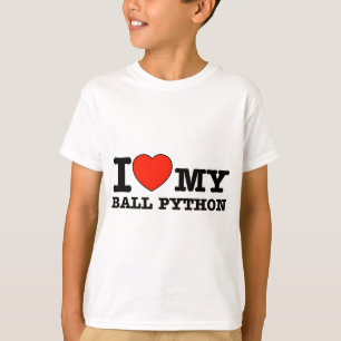 Camiseta Eu amo o pitão da bola