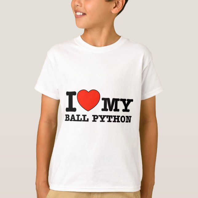 Camiseta Eu amo o pitão da bola (Frente)