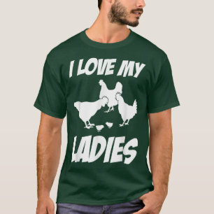 Camiseta Eu Amo O Presente Do Fendeiro De Frango Das Minhas