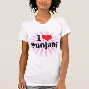 Camiseta Eu amo o Punjabi