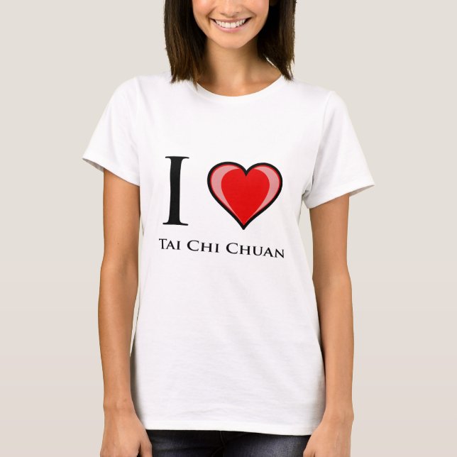 Camiseta Eu amo o qui Chuan da TAI (Frente)