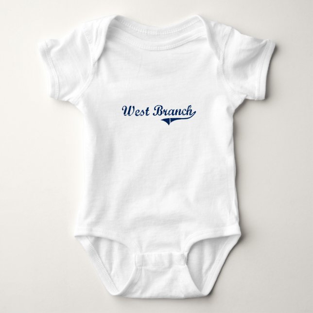 Camiseta Eu amo o ramo ocidental Michigan (Frente)