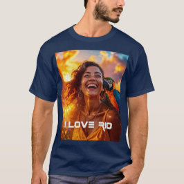 CAMISETA EU AMO O RIO