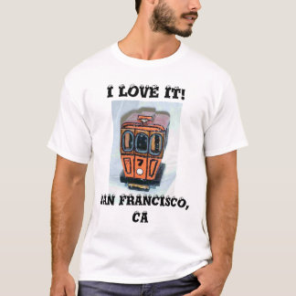 CAMISETA EU AMO-O! SAN FRANCISCO, CA