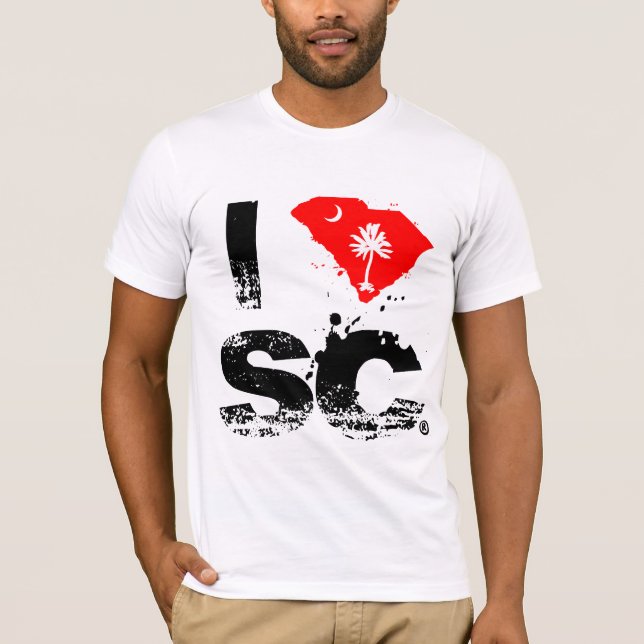 Camiseta Eu amo o SC (Frente)