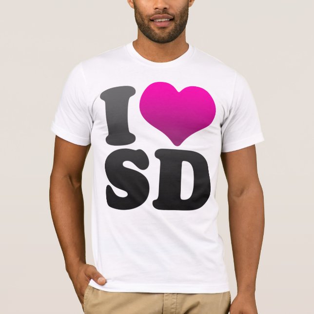 CAMISETA EU AMO O SD (Frente)