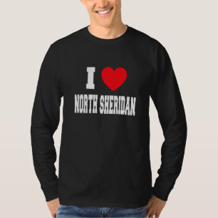 Camiseta Eu amo o Sheridan do Norte