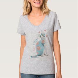 Camiseta Eu amo o sphynx!