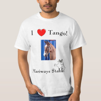 Camiseta Eu amo o tango!