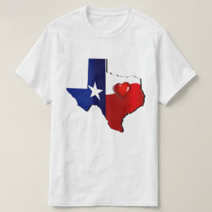 Camiseta Eu amo o Texas