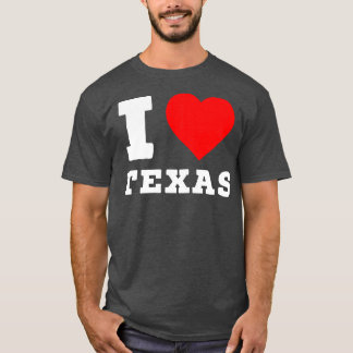 Camiseta Eu amo o Texas