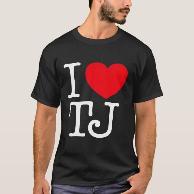 Camiseta Eu Amo O Tj (Frente)