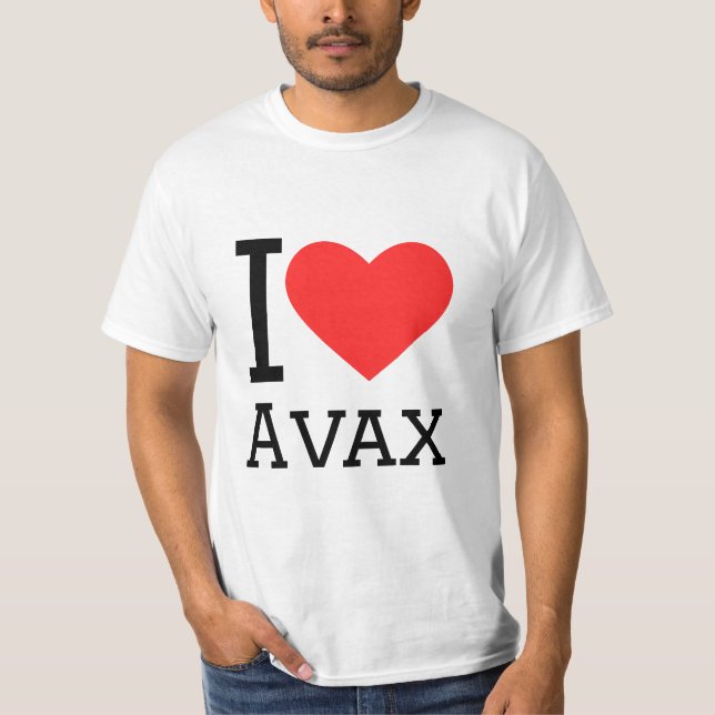 Camiseta Eu amo o Vax (Frente)