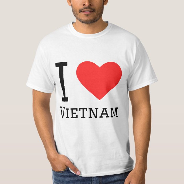 Camiseta Eu amo o Vietnã (Frente)