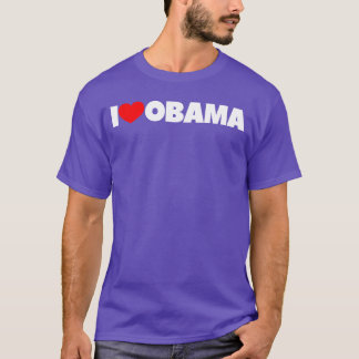 Camiseta Eu Amo Obama
