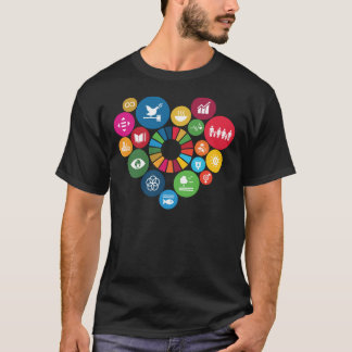 Camiseta Eu Amo Objetivos de Desenvolvimento Sustentável DG