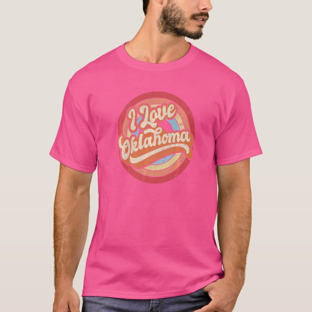 Camiseta Eu Amo Oklahoma (Frente)