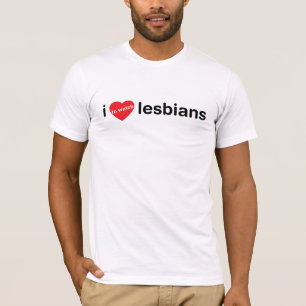 Camiseta Eu amo olhar lésbica