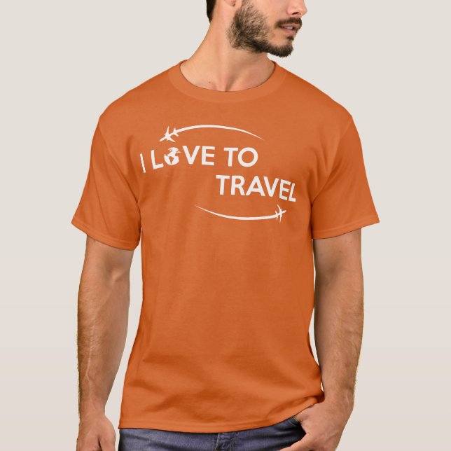 Camiseta Eu amo orável engraçado (Frente)
