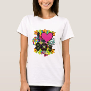 Camiseta eu amo os anos 80