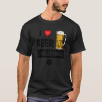 Eu Amo Os Jogos De Bebendo De Cerveja E Voleibol D